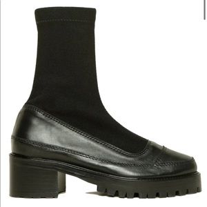 Nicole Saldana Christina Boot black